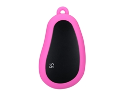 Calentador de manos USB de bolsillo, conexión Bluetooth que permite la transmisión de video Chrui (rojo rosa)