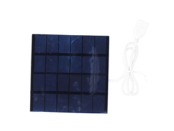 Panel Solar De 1,5 W Y 6 V, 110 X 110 Mm, Cargador Solar Diy Para Proyectos Científicos Y Electrónicos.