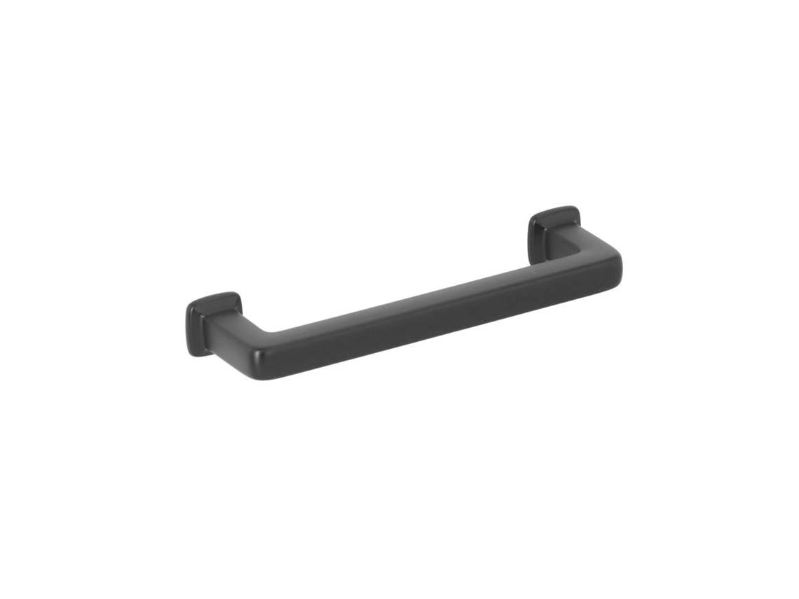Tirador para mueble Aleación de zinc. Estilo Contemporáneo. Distancia entre ejes 96. Barniz negro mate HARDWAREXCHANGE