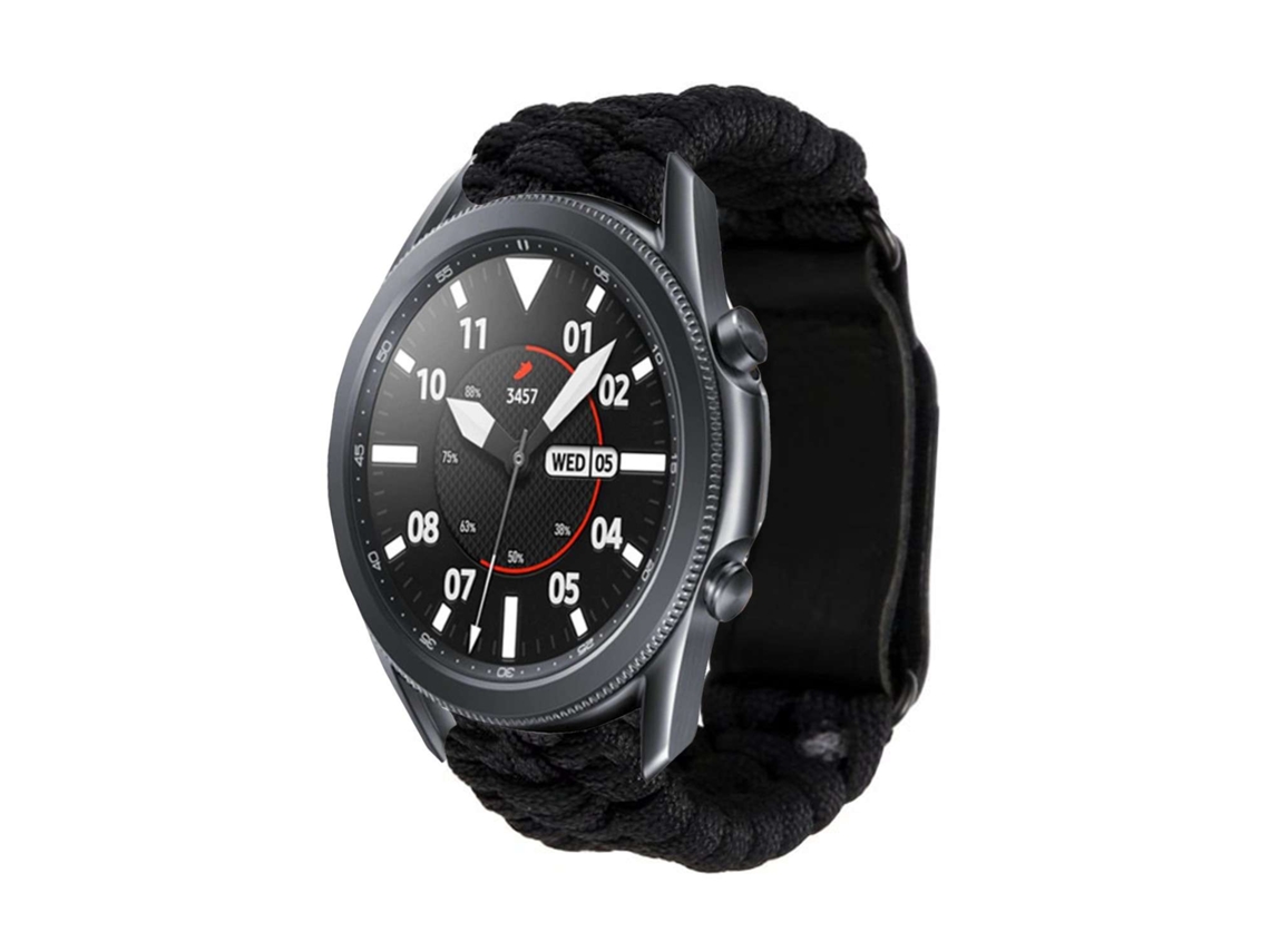 Correa Garmin Forerunner 235 Pulsera Cuerda Tranzada Negro