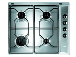 Placa Indesit PAA 642 IX/I WE1 Acero inoxidable Integrado 58 cm