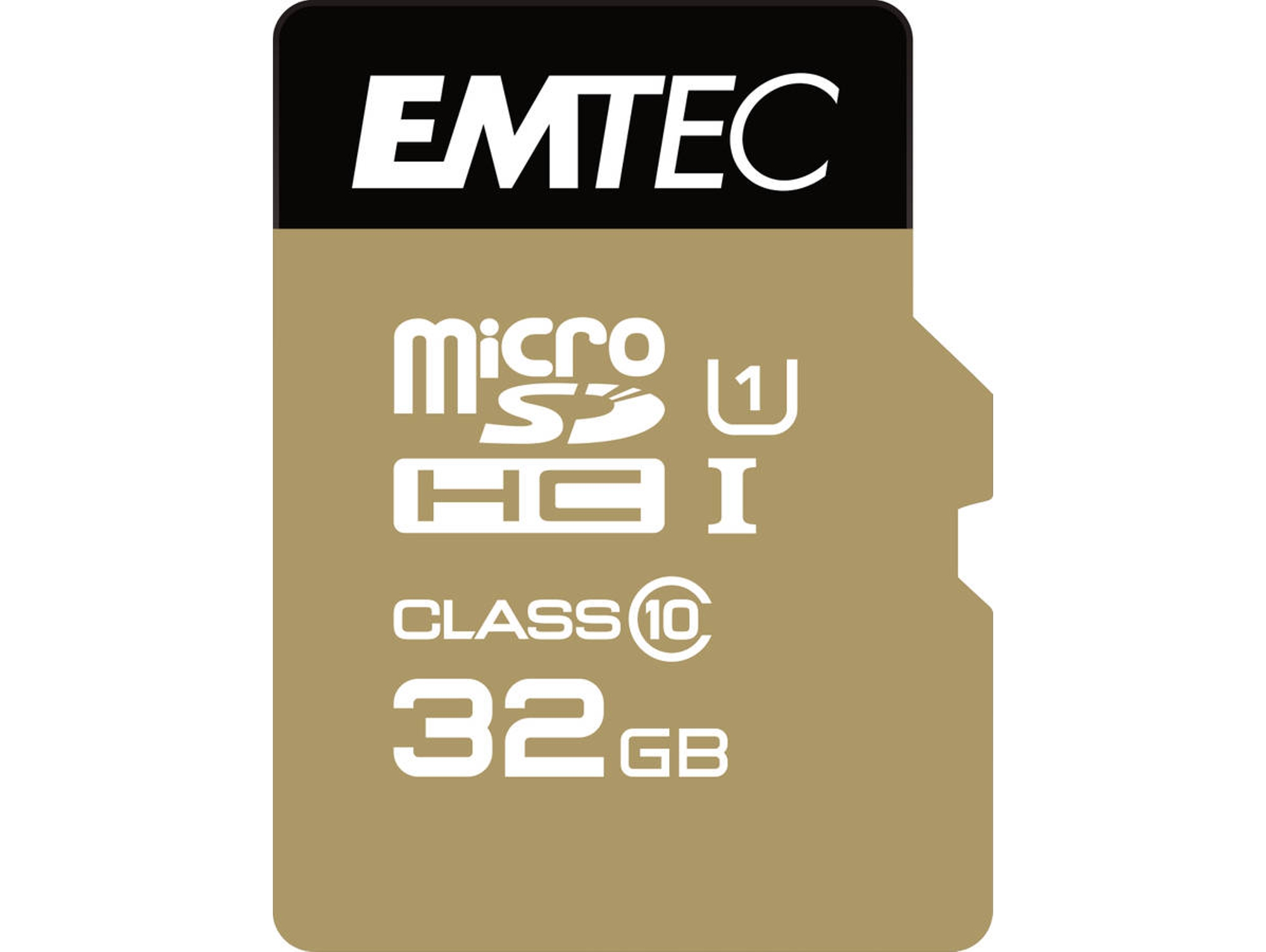 Tarjeta de Memoria EMTEC MicroSD Class10 Gold+ 32GB