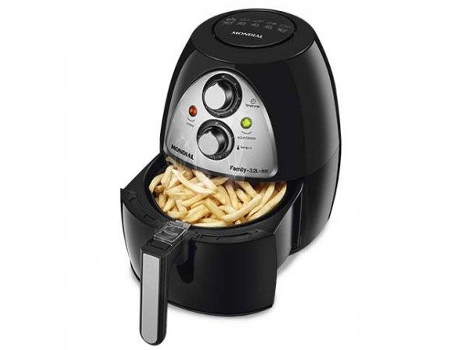 Freidora de Aire MONDIAL Naf03I (1.5 kg - Negro)
