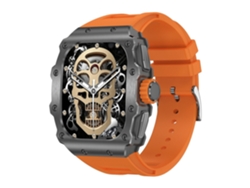 Reloj inteligente Ak65 para hombre de 1,95 pulgadas con monitor de sueño, llamadas Bluetooth y función deportiva, marco negro. Ly Ebike
