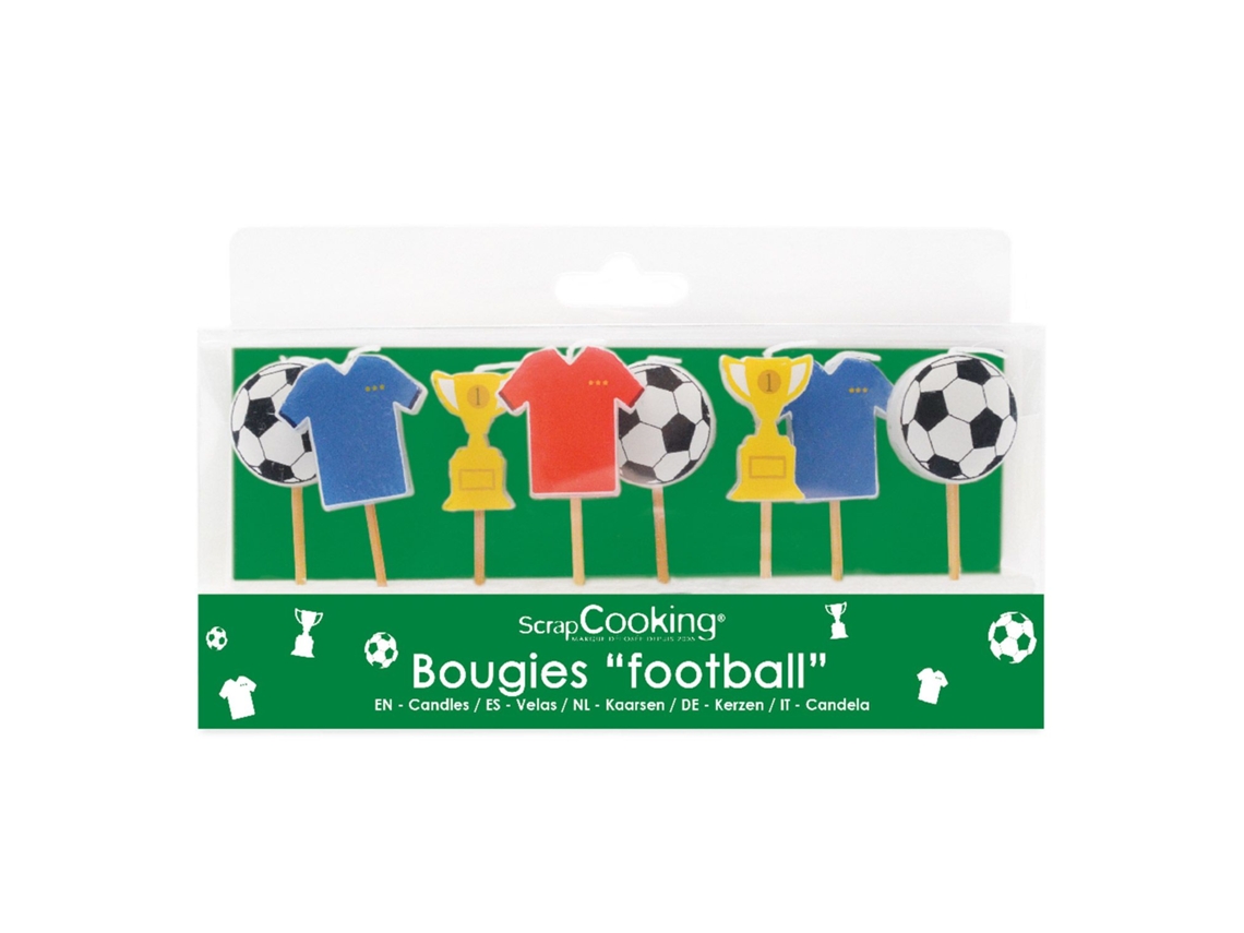 8 velas de fútbol