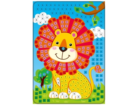 Hecho a mano 3d niños mosaico diy pegatinas de cristal arte - espuma eva juguetes educativos creativosQ2 SLOWMOOSE
