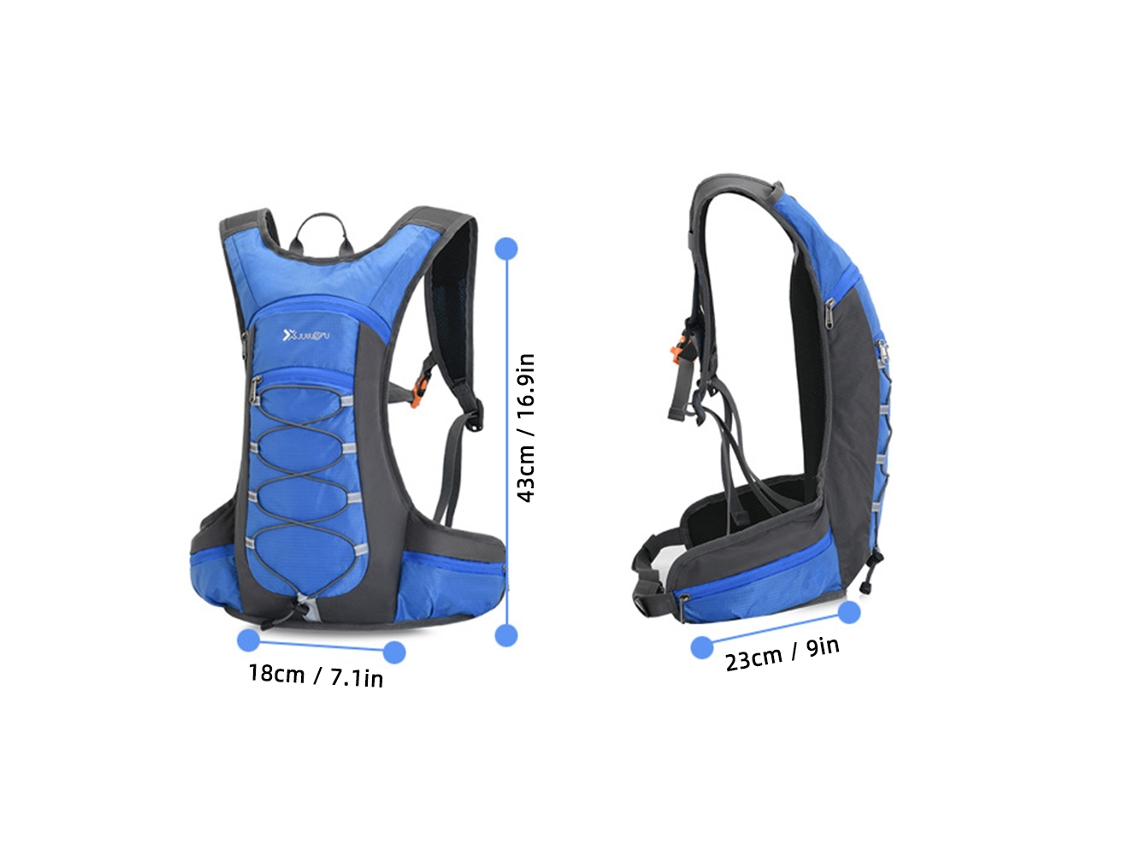 Mochila De Hidratación Ligera De 10 Litros Para Bicicletas, Senderismo, Camping, Ciclismo, Running Y Viajes.