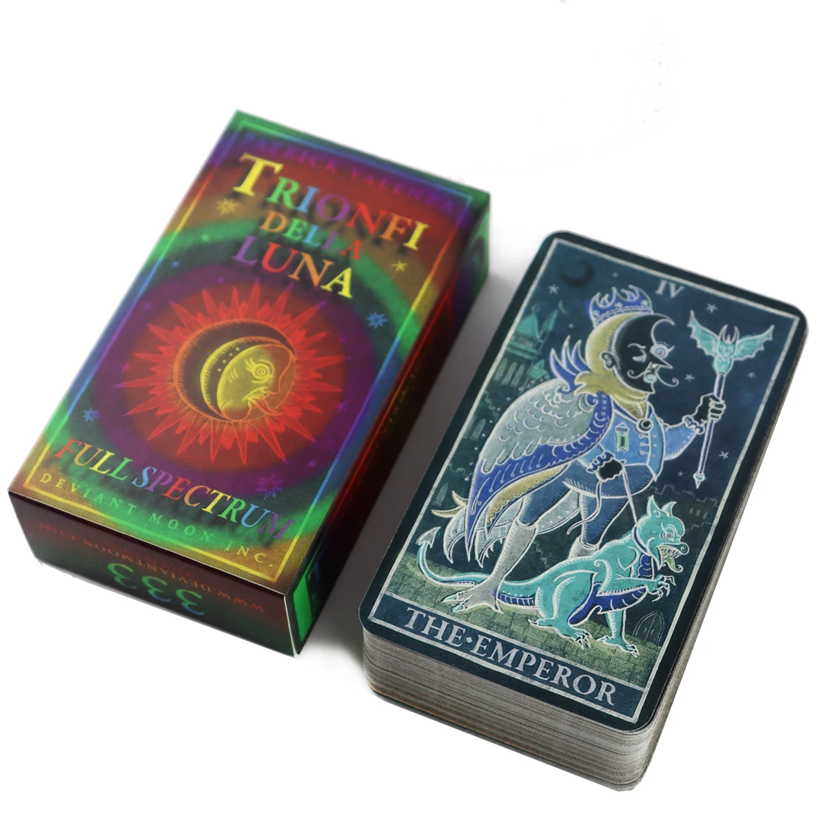 Trionfi Della Luna Paradoja De Espectro Completo: Estilo Marsella 78 Cartas