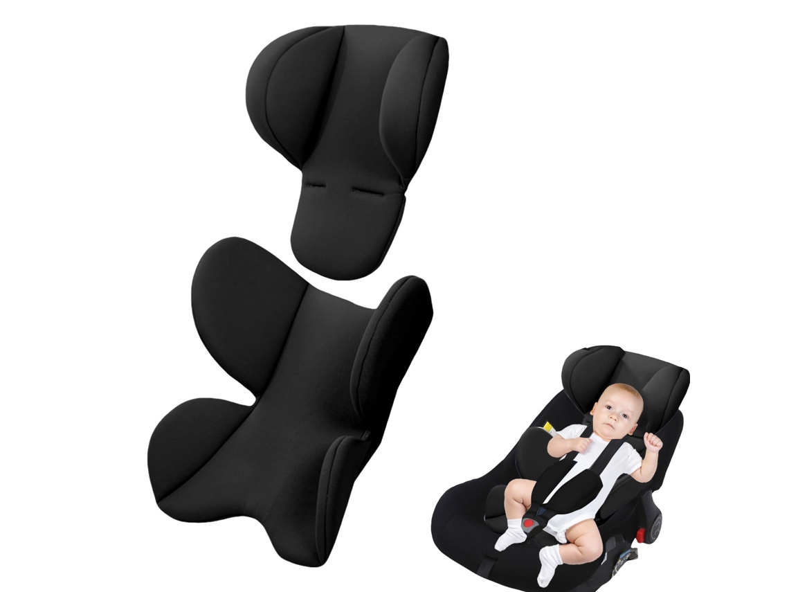 Cojín Para Asiento De Cochecito, Apto Para Portabebés, Asientos De Coche Y Cochecitos De Color Negro Cuich