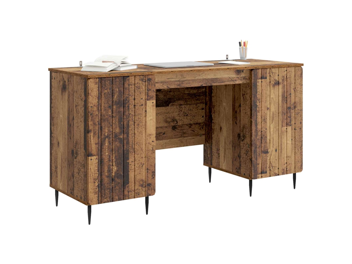 Maison Exclusive - Mesa de madera antigua 142,5 x 50 x 75 cm Derivados de madera