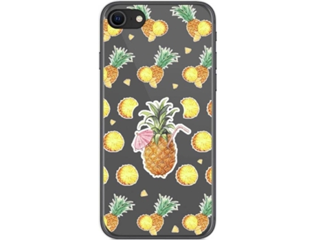 Carcasa iPhone SE 2020 TUMUNDOSMARTPHONE Dibujos Transparente Multicolor