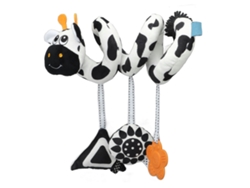 Peluche Animal Espiral Para Cochecito Y Coche Silla Con Sonajero