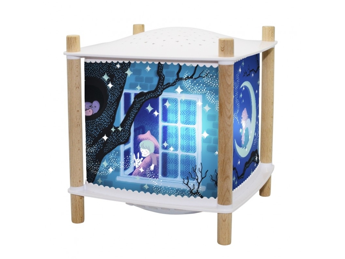Luz Quitamiedos TROUSSELIER (Madera - Azul - 16 x 16 x 16 cm)