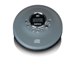 Reproductor Cd/Mp3 Portátil Cd-400Gy Antracita Baterías Reproductor Cd/Mp3 Para Cd Cd-R Cd-Rw LENCO