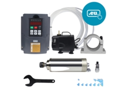 Motor de husillo refrigerado por agua de 2,2 kW, mandril ER20, velocidad de 24 000 rpm, juego de seis piezas OEM