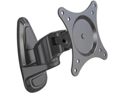 Soporte De Pared Que Ahorra Espacio, Compatible Con Pantallas De 17 A 27 Pulgadas, Con Construcción De Aluminio Duradera.