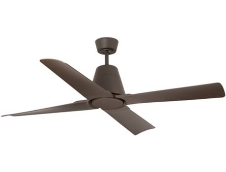 Ventilador de Techo FARO BARCELONA Typhoon Marrón (30.5 W - Diámetro 130 cm)