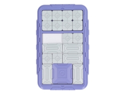 Puzzle De Deslizamiento Portátil Para Niños Y Adolescentes Morado Juego De Cerebro Para Aliviar El Estrés Y Retos Mentales