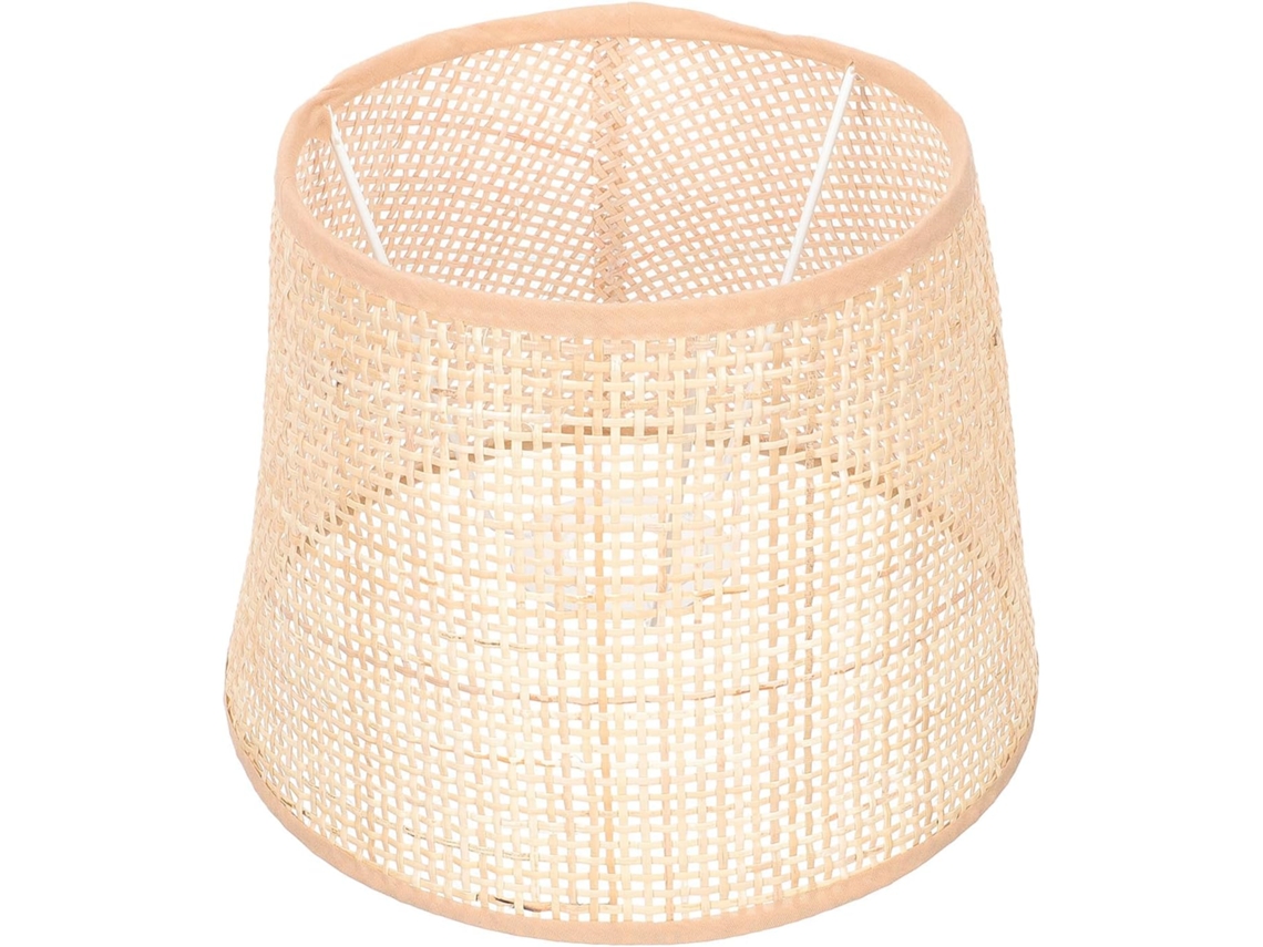 Cubierta De Estilo Sencillo De Madera Y Hierro Para Lámparas De Mesita De Noche E27 E14, Protege
