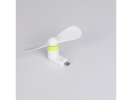 Mini Ventilador SLOWMOOSE Micro USB de Alta Calidad Blanco