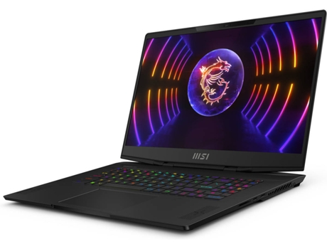 Portátil Gaming MSI Stealth 17 (Intel Core i7-13700H - NVIDIA GeForce RTX 4090 - RAM: 32 GB - 1 TB SSD - 17.3'')