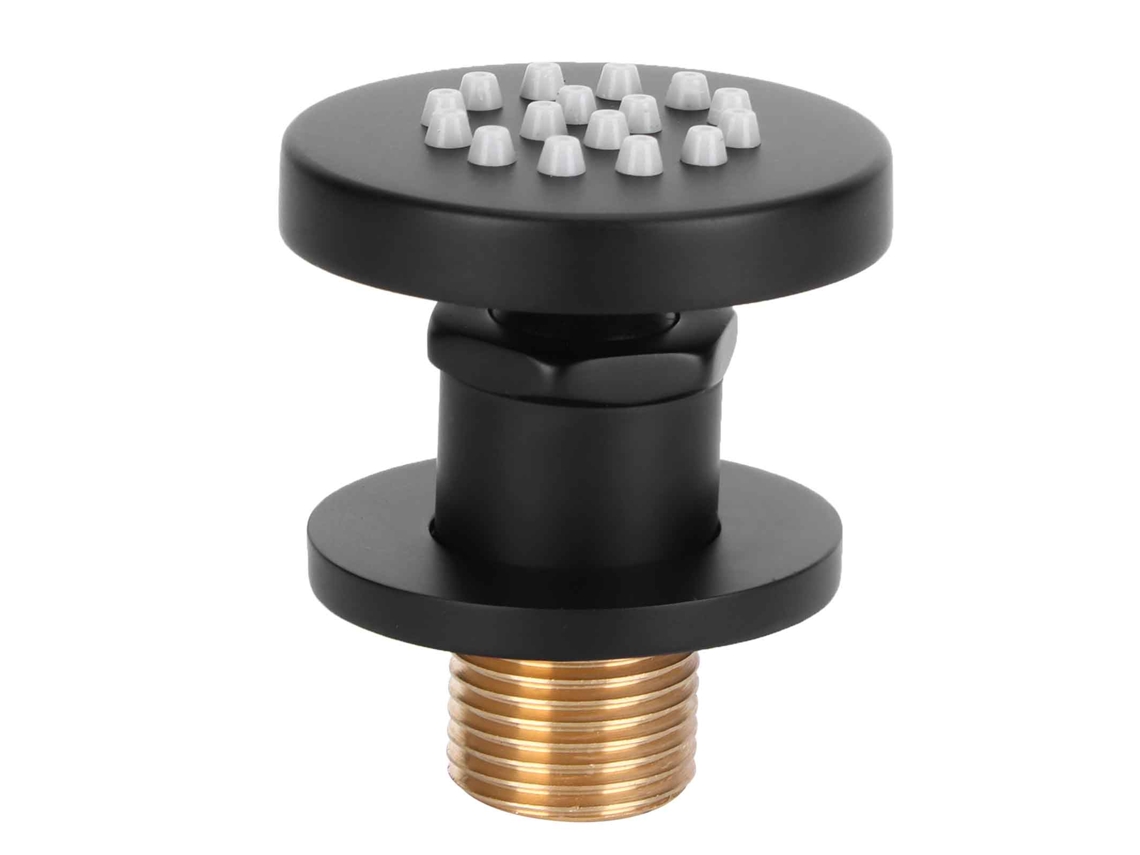 Cabezal de ducha de masaje giratorio ajustable para montaje en pared para baño G1/2