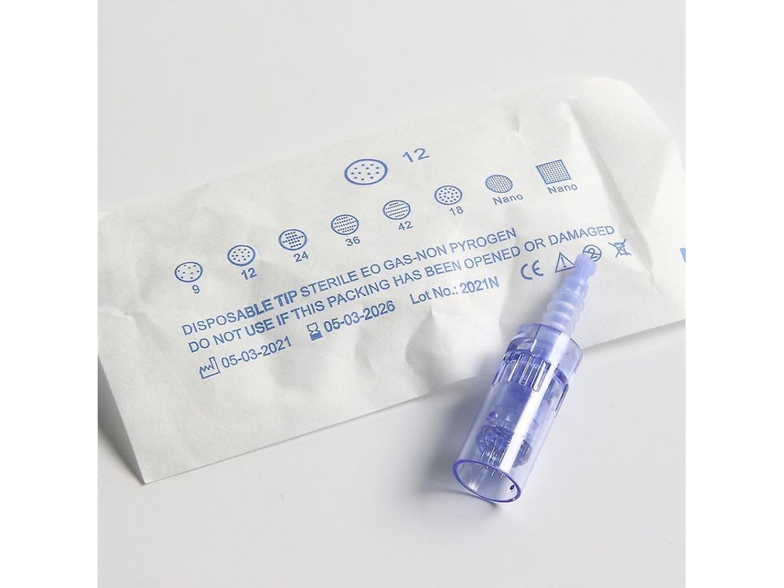 50 Cartuchos Para Derma Pen A6 De 12 Pines Para Microagujas