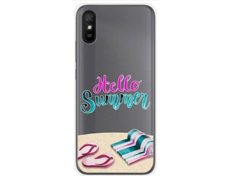 Carcasa Xiaomi Redmi 9A / 9AT TUMUNDOSMARTPHONE Dibujos Transparente Multicolor