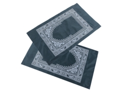 2pcs Tapete de Oração Portátil Antivento Impermeável Material Premium Viagem Islâmico