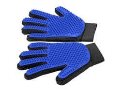Grooming Guante para Pets - Cepillo Para Gatos - Depilación Suave - Guantes de Baño Para Perros y Gatos - 1 Par - Azul