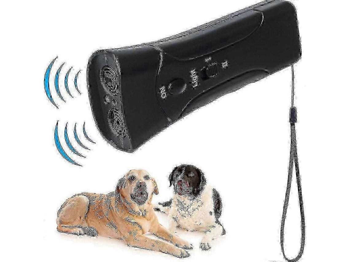 Dispositivo ultrasónico antiladridos para controlar los ladridos del perro, repelente y herramienta de entrenamiento para la reducción del ruido. GOKOCO