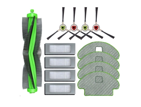 Escova lateral principal esfregona com filtro hepa para irobot roomba combo r113840