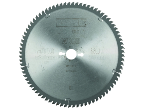 DEWALT DT4281-QZ - Hoja para sierra circular estacionaria 300x30mm 80D