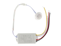 2026-interruptor De Sensor De Inducción De Cuerpo Humano Infrarrojo Pequeño Ajustable 220v Para Luces Y Lámparas