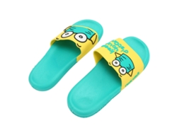 Zapatillas de mujer de PVC antideslizantes, suaves y transpirables, bonitas sandalias de baño para ducha, para interior, hogar, playa, color verde 38/39