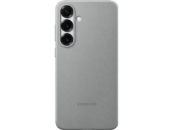 Funda SAMSUNG Galaxy S25 Plus de Piel Vegana (Gris)