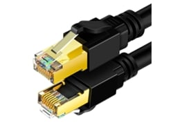 Cable De Red Cat 8 De Alta Velocidad, 40 Gbps, 2000 Mhz, Doble Blindaje, Calibre 26 Awg Para Portátil Y Router, 5 Metros.