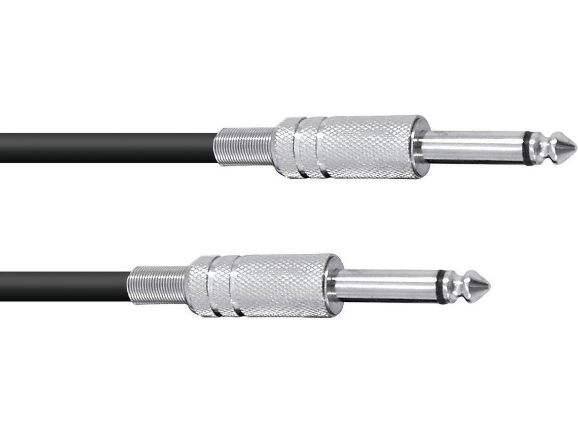 Cable Jack OMNITRONIC 6.3 Mono 6m bk