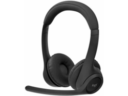 Auriculares Bluetooth LOGITECH Zone 300 (On Ear - Micrófono - Negro)
