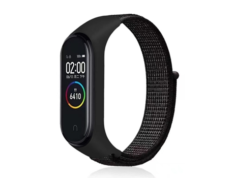 Reemplazo de Correa de Reloj para Xiaomi Mi 3/4/5/6/7 Negra