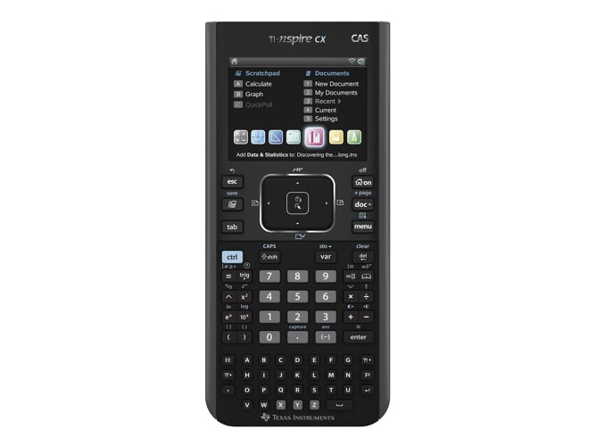 CALC GRAFICA TEXAS TI-NSPIRE CX CAS II-T