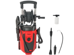 Lavadora Alta Pressão 1800w Acessórios Parada Automática 30x27,5x76cm Vermelho Preto