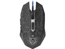 Ratón Gaming DEFENDER GM-110L (3200 dpi - Negro)