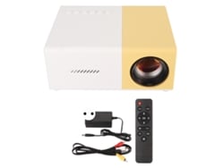 Projetor Mini Portátil Fhd 1080p Com Alto-falantes Estéreo, Baixo Ruído Para Cinema Em Casa E Ao Ar Livre