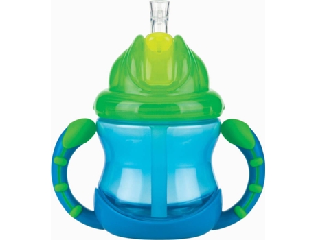 Taza de Aprendizaje con Pajita NUBY 240 ml (12m +)