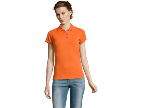 Polo de Mujer SOLS Prime Naranja (2XL)
