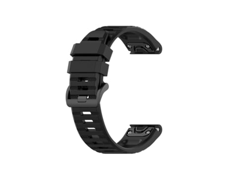 Correa de reloj inteligente para Garmin Approach s60 de silicona (negra)