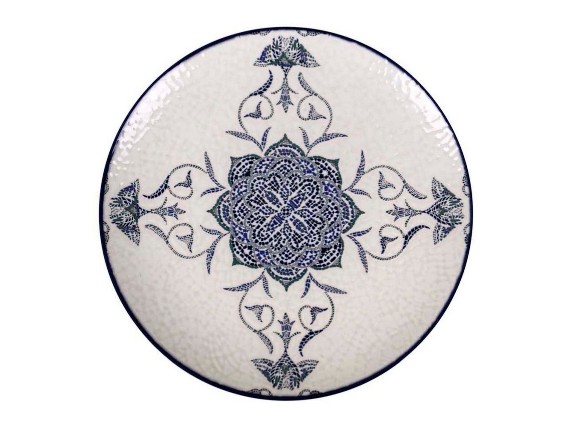 Plato LA MEDITERRÁNEA (Porcelana - Muticolor)