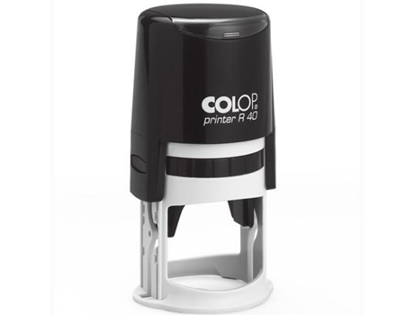 Sello Colop Printer R 40 Negro Ø 40 mm