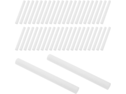 50 Varillas De Recambio Dobles Para Humidificador, Fibra De Algodón Blanca